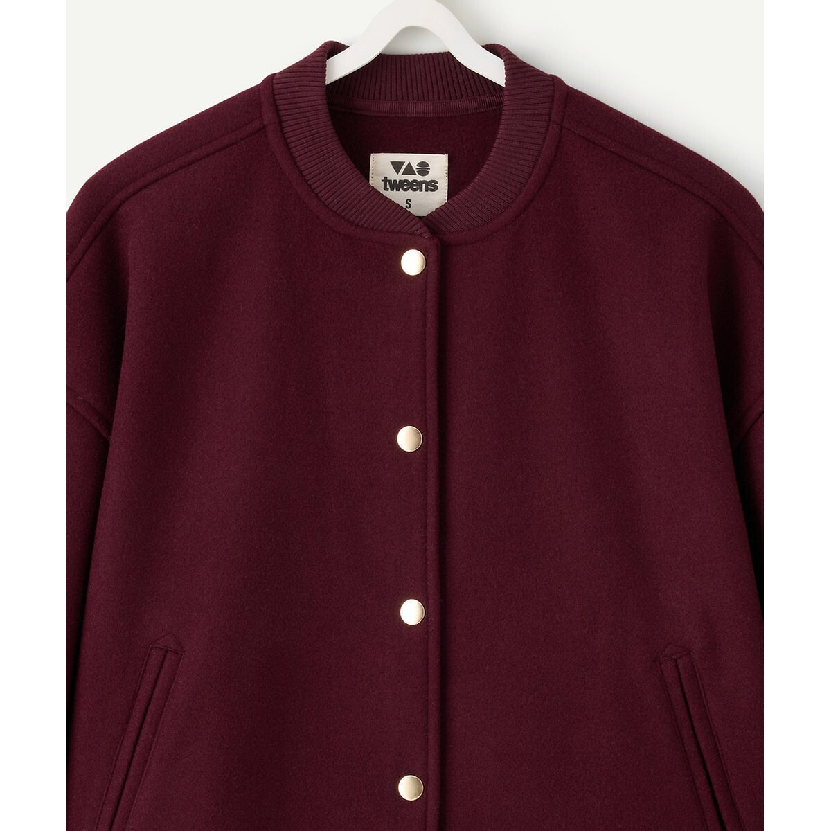 Veste forme bombers bordeaux, TAPE A L'OEIL