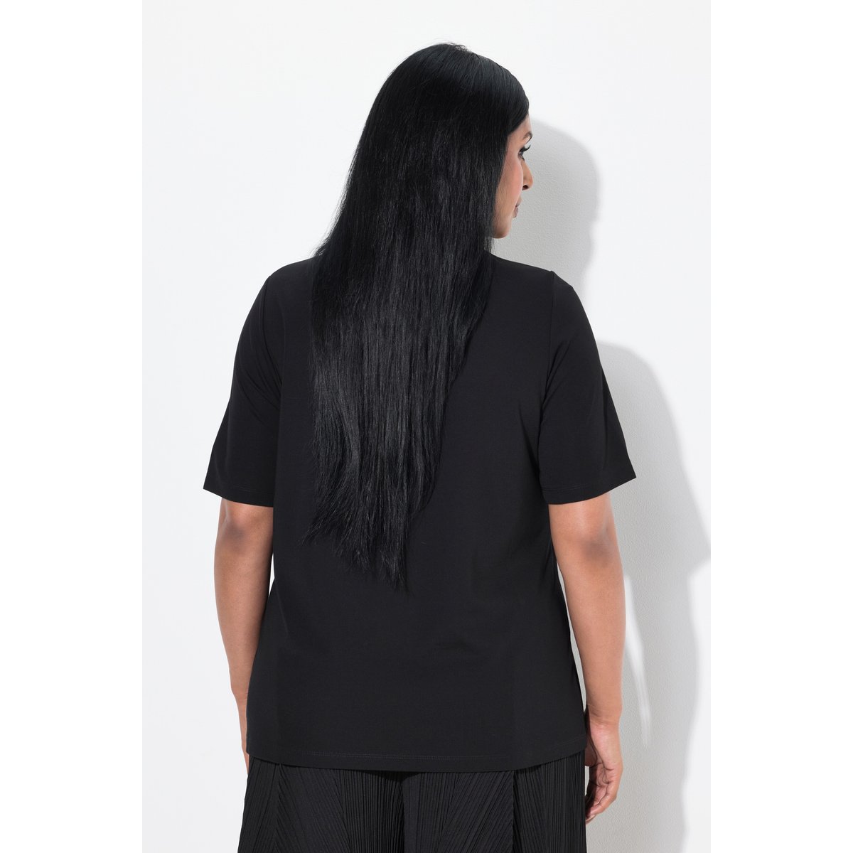 T-shirt noir, ULLA POPKEN