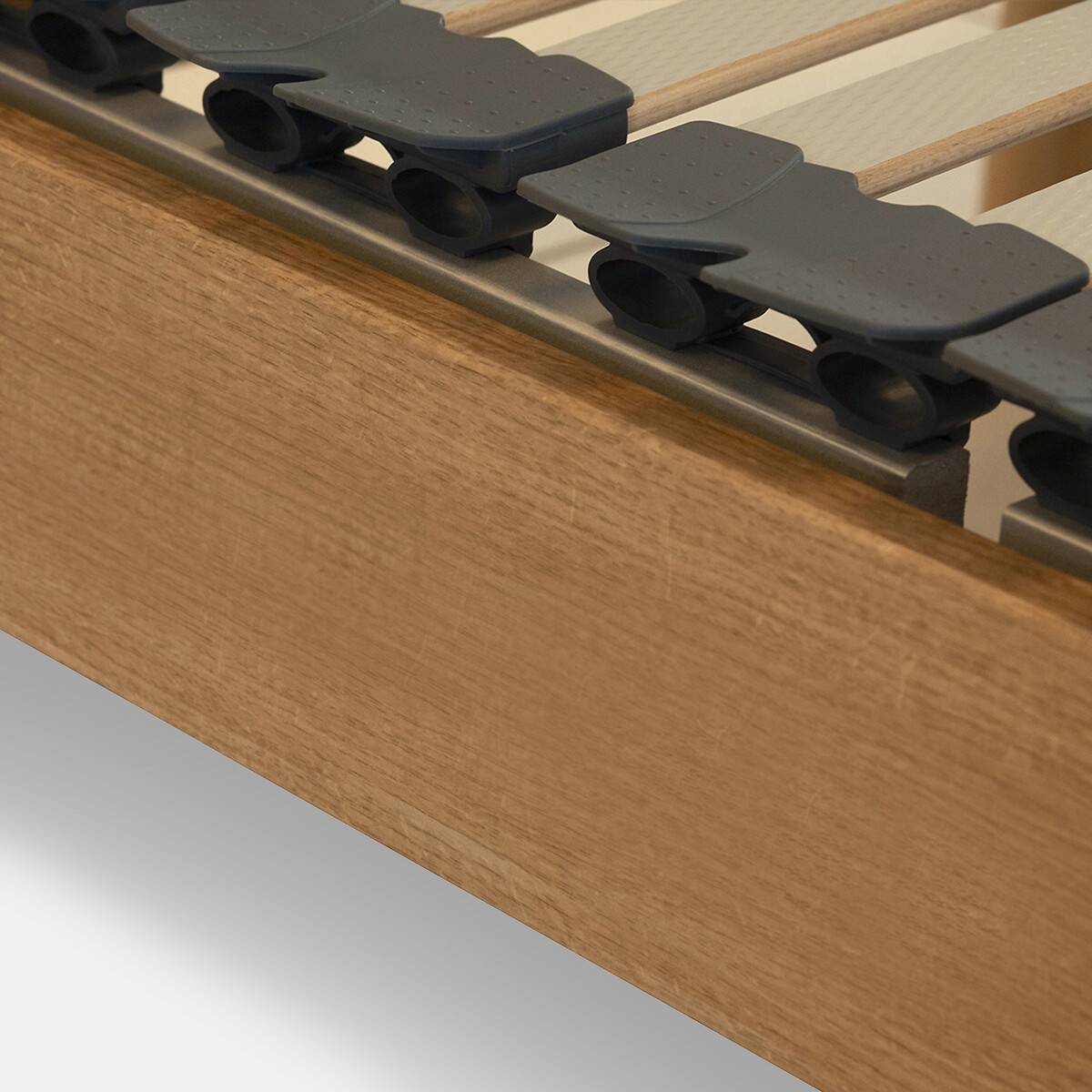 Cama eléctrica con lamas efecto madera roble, LA REDOUTE INTERIEURS