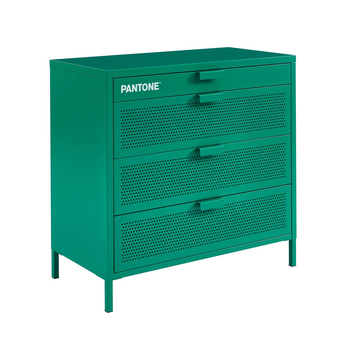 Commode en acier emeraude / tcx 17-6030, PANTONE
