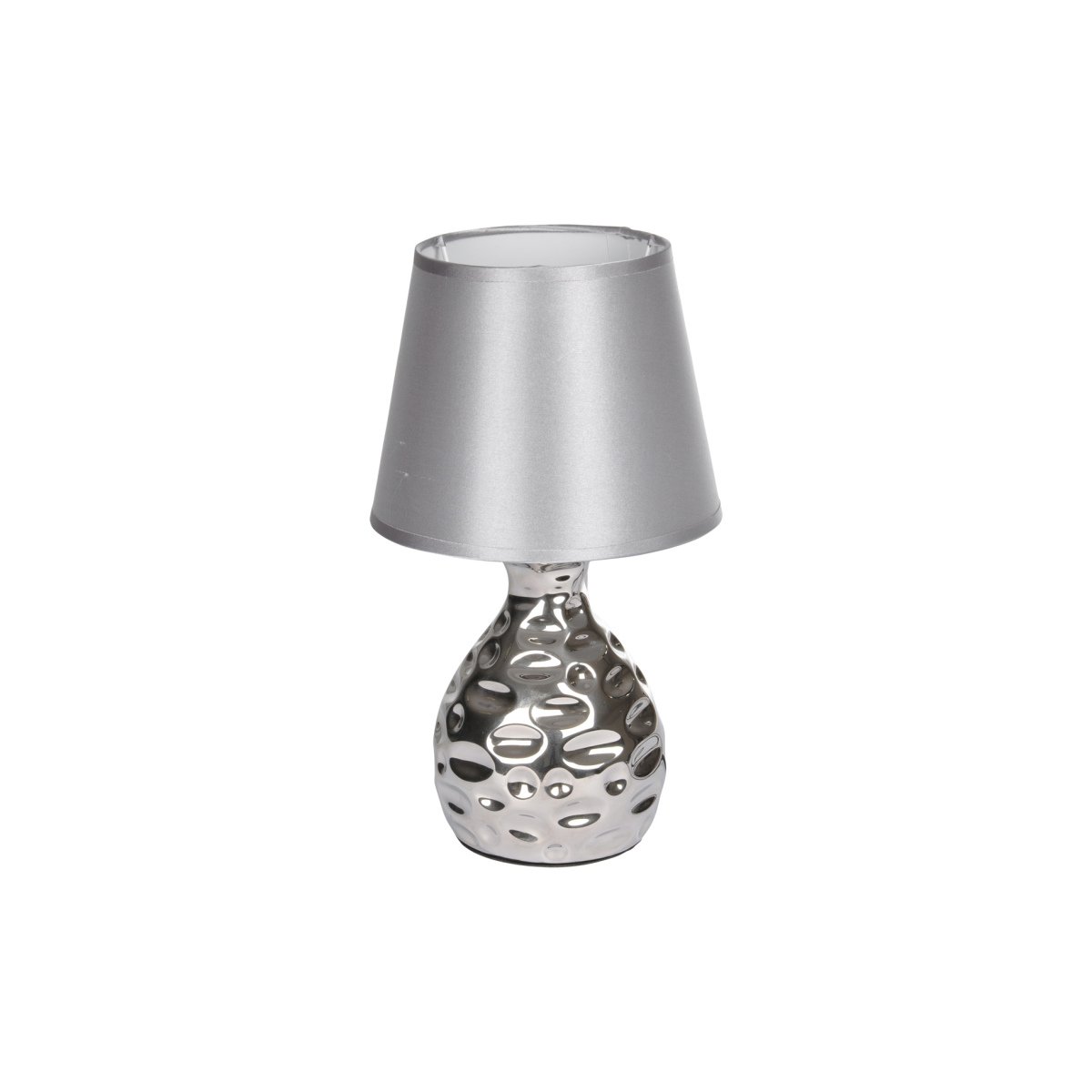Lampe effet goutte blanc argent, EDEN