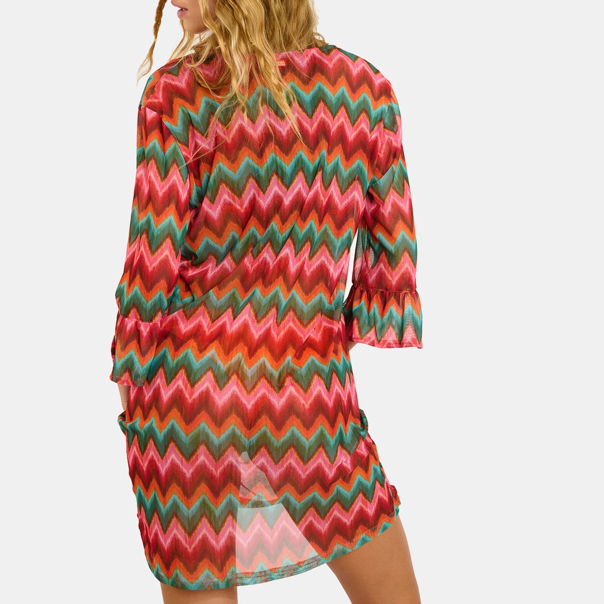 Tunique beachwear Acelo - NALIKATUL multicolore nalika, BANANA MOON