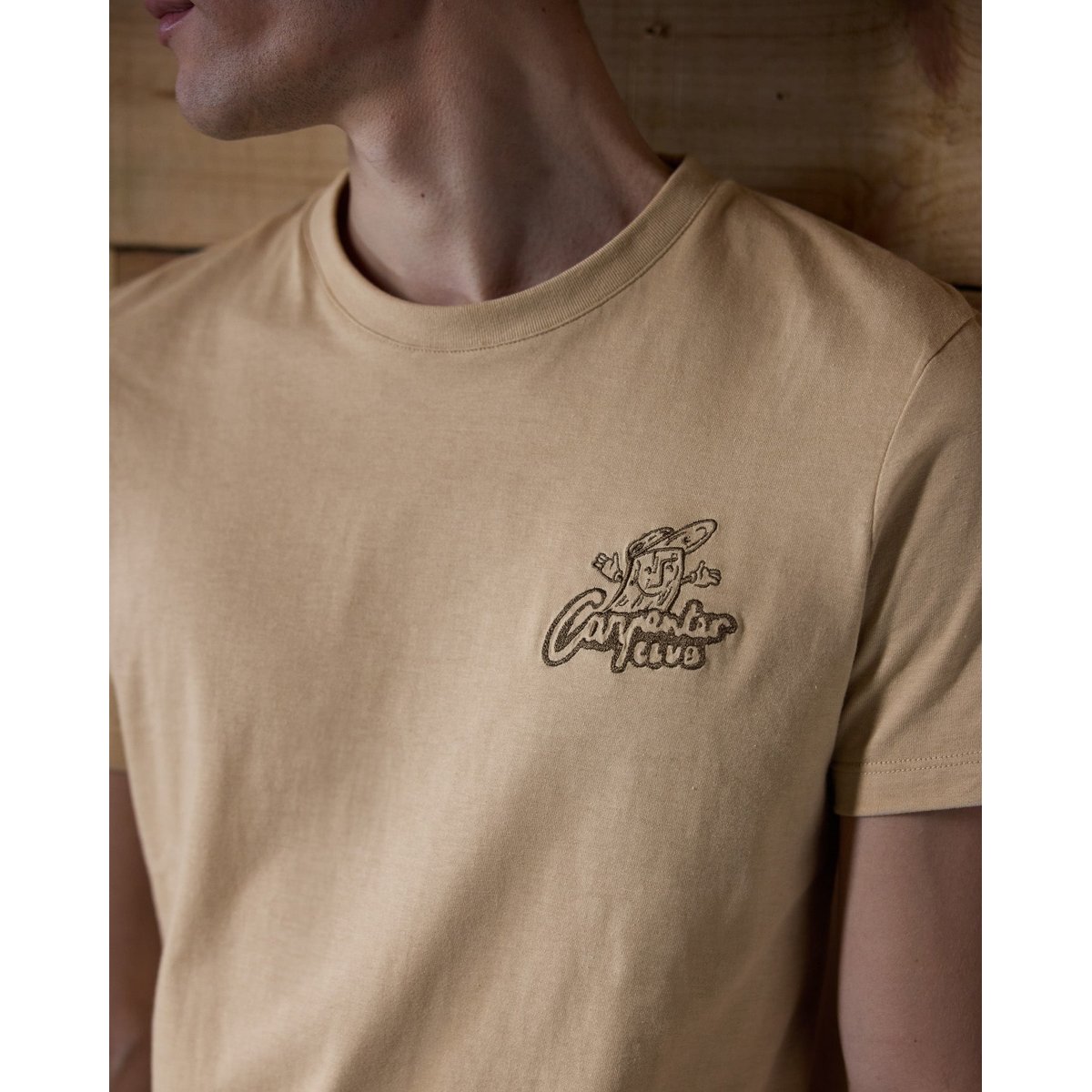 T-shirt coton ARCY beige, FAGUO