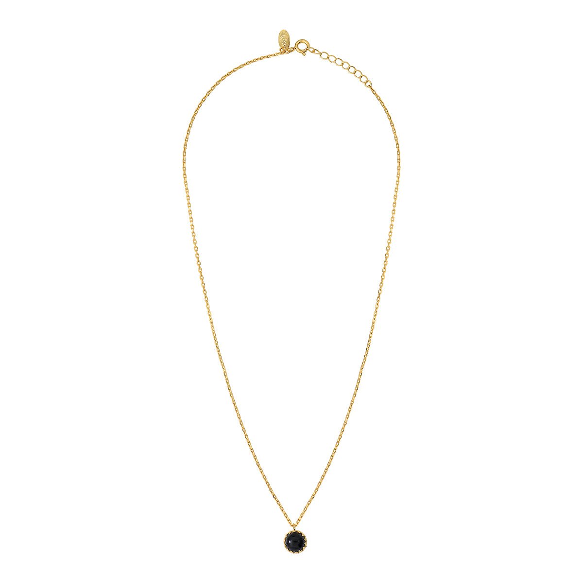 Collier cordelia onyx noir, CAROLINE NAJMAN