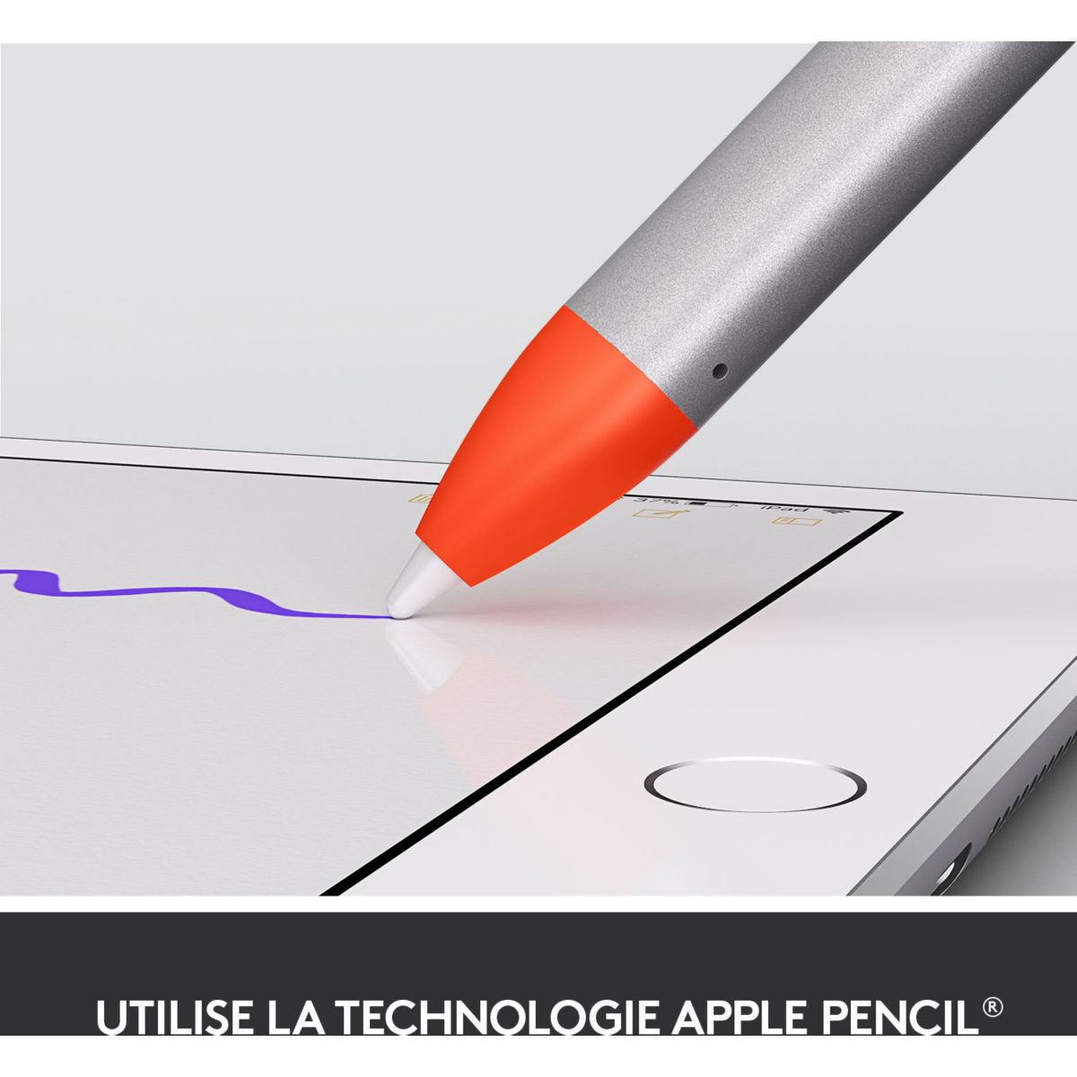 Stylet Crayon Intense Sorbet couleur unique, LOGITECH