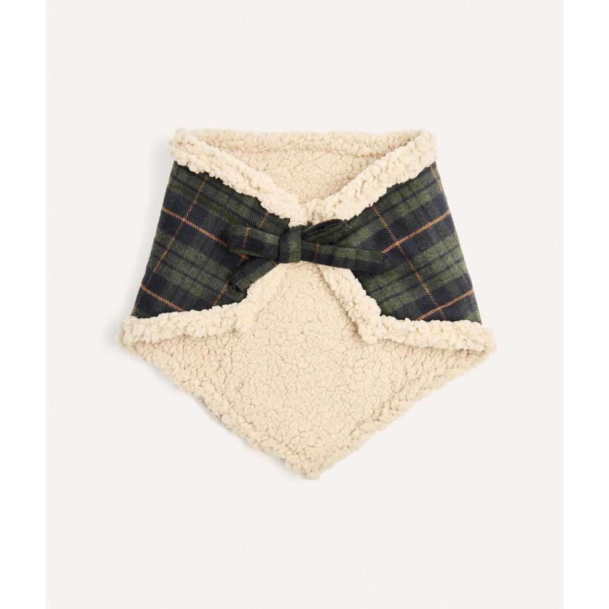 Bandana tartan vert pour chien, Nata vert, CAFIDE