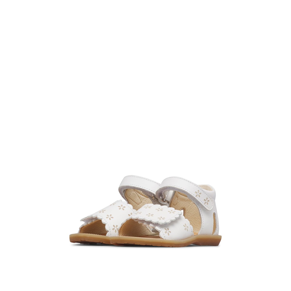 Sandales en cuir MAYA 2 blanc-, NATURINO