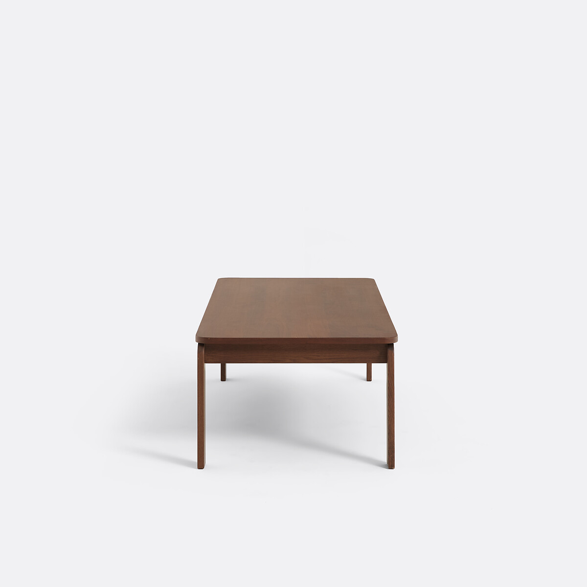 Salontafel van notenhoutfineer, Talet notenhoutkleur, LA REDOUTE INTERIEURS