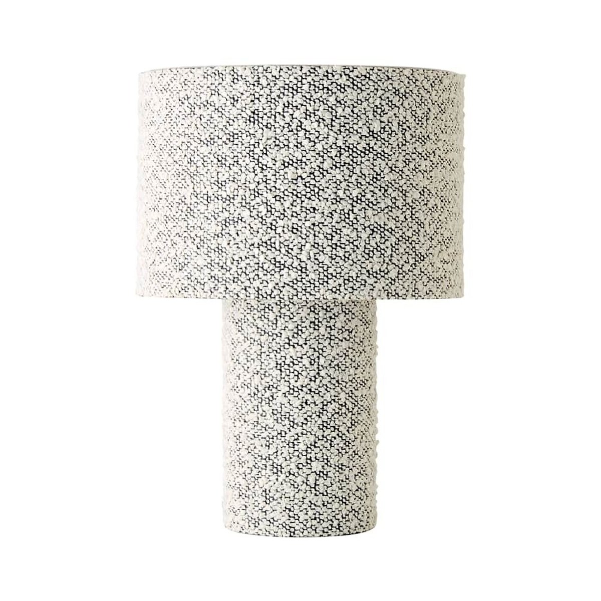 Allie Fleck Boucle Fabric Midi Floor Lamp grey, ÉDITÉ