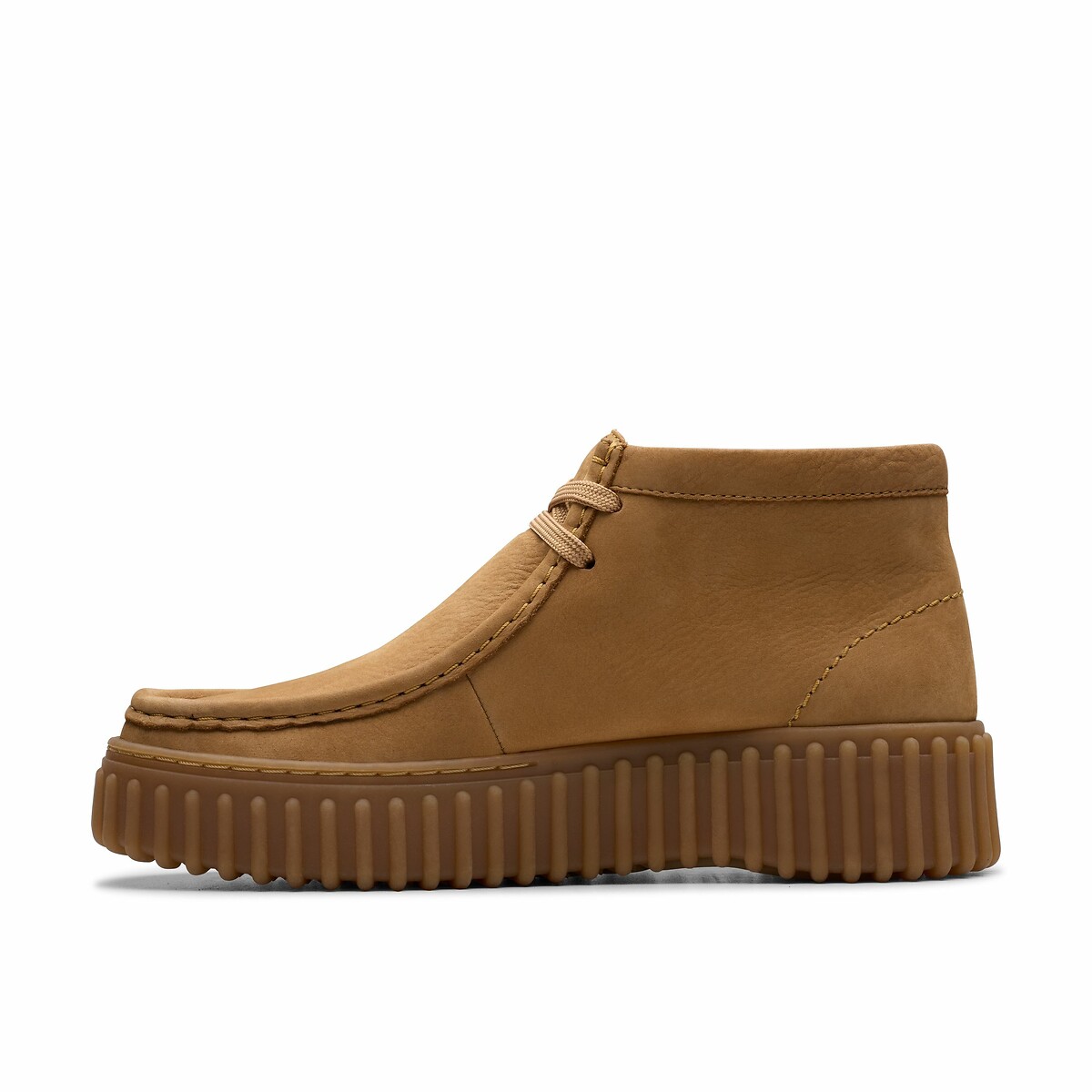 Torhill Moss Suede Shoes beige, CLARKS