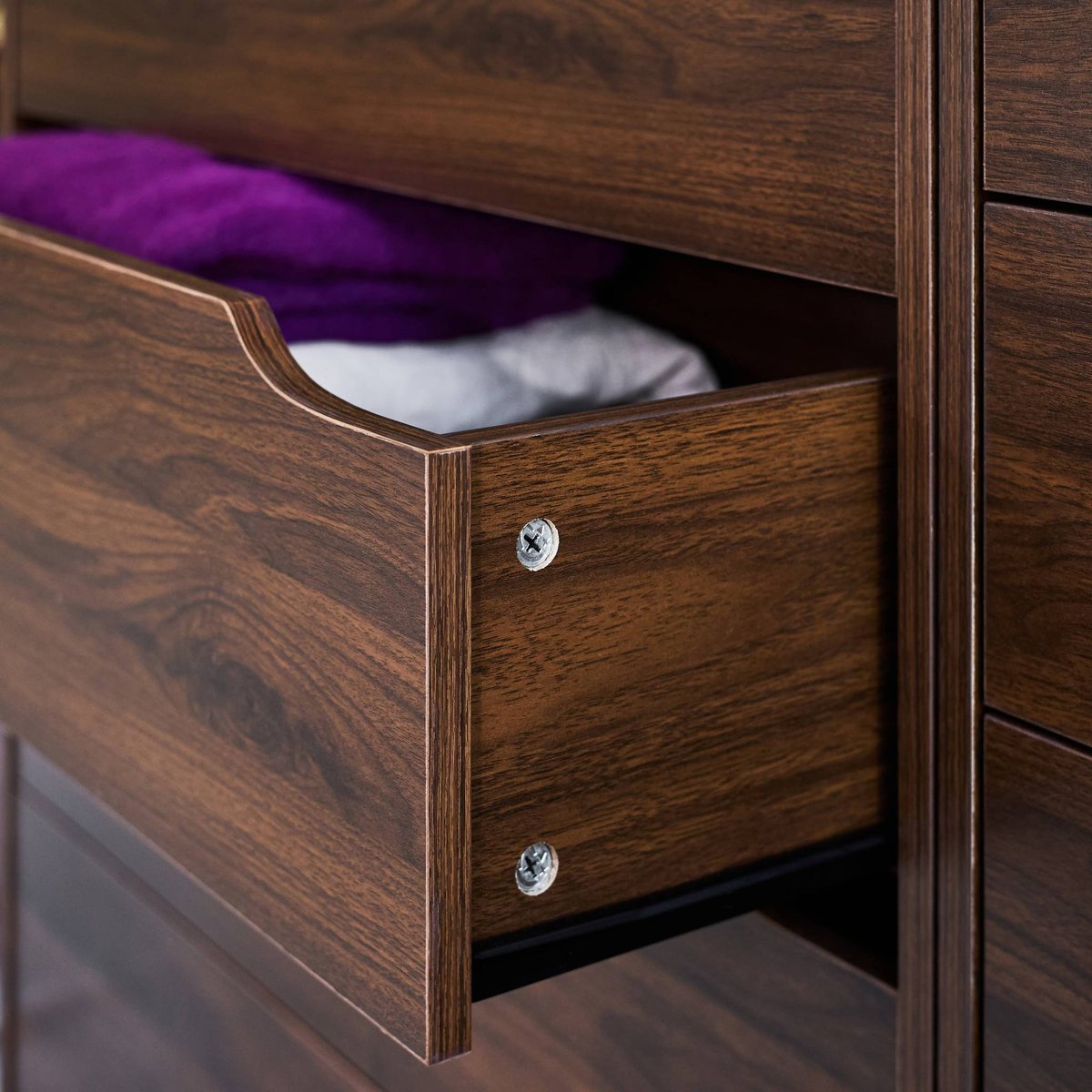 Kit dressing modulable décor bois 4 éléments NEPAL naturel, SWEEEK
