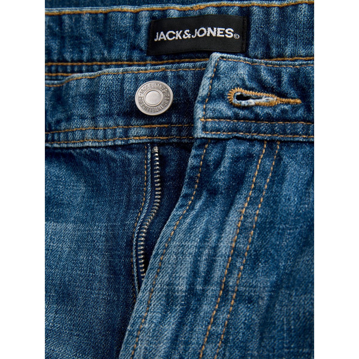 Jean À Coupe Ample bleue - blue denim 1, JACK & JONES