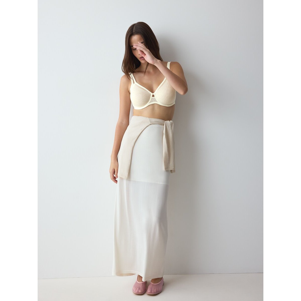 Soutien-gorge minimiseur Signature Sheer blanc cassé, TRIUMPH