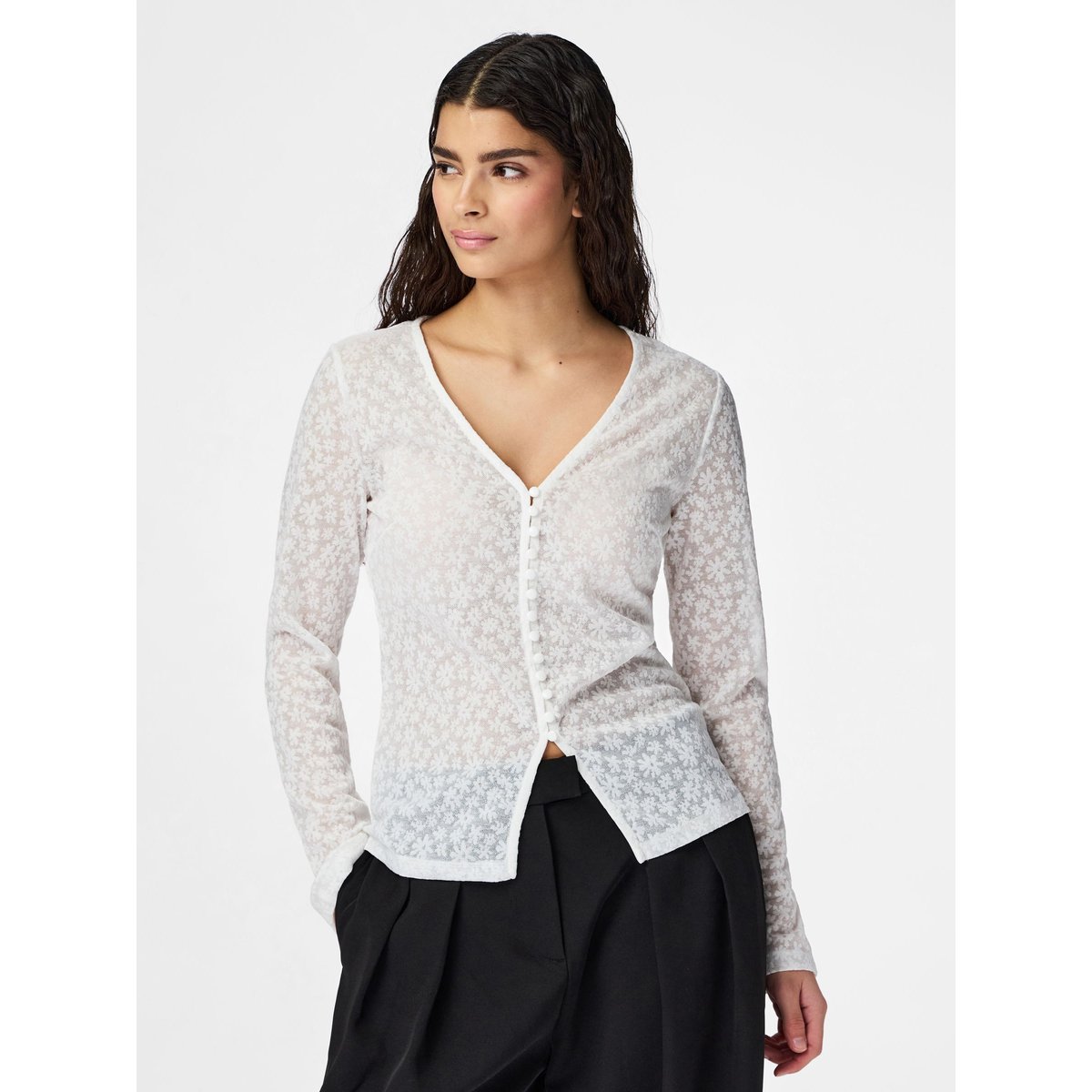 Cardigan cloud dancer, PIECES