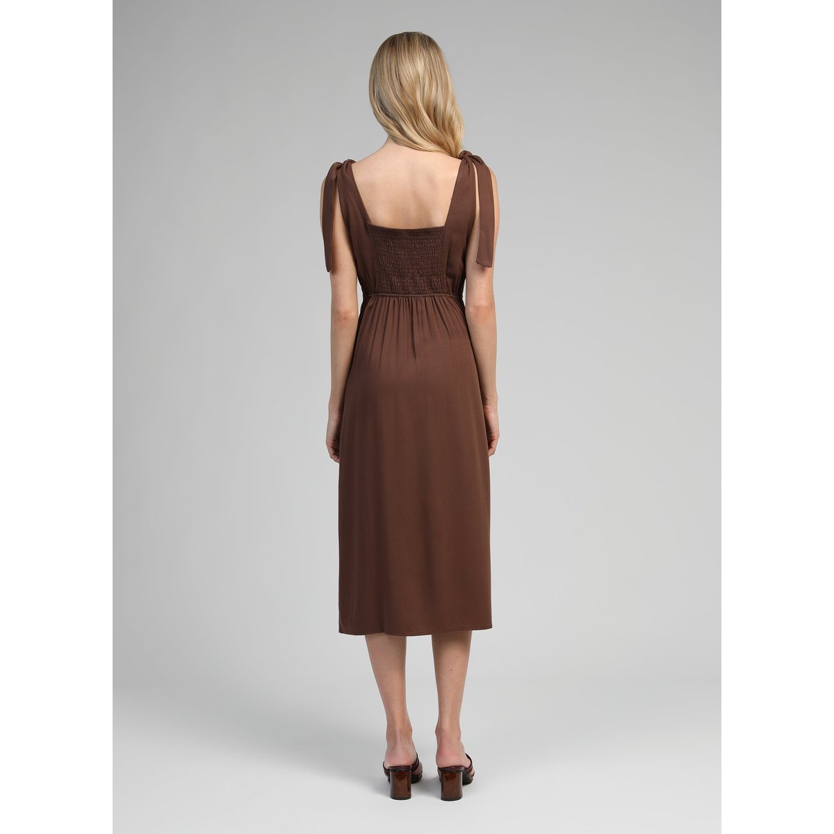 Robe Midi MANTIA marron, AN'GE