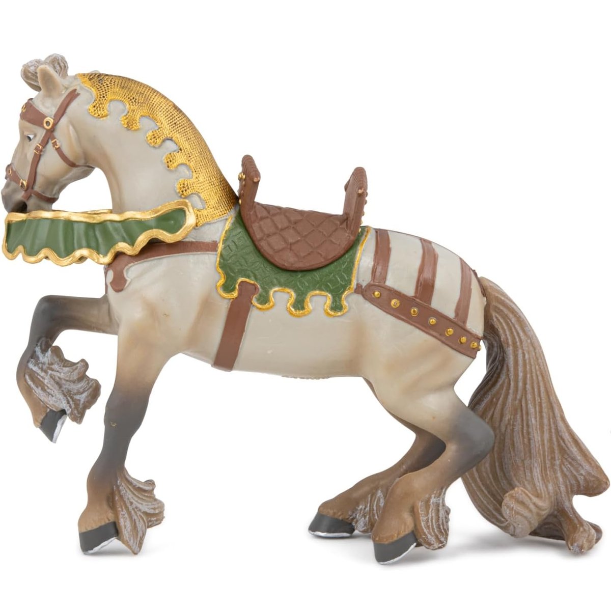 Figurine Cheval de Robin des bois marron, PAPO