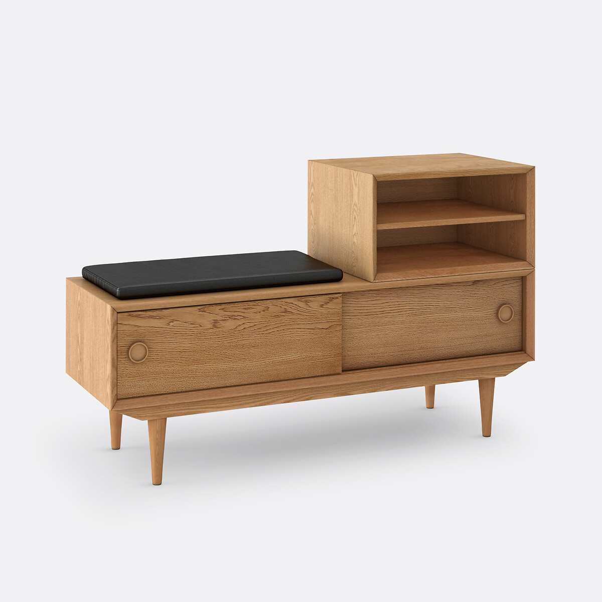 Dielenbank Quilda honigfarbendes holz, LA REDOUTE INTERIEURS