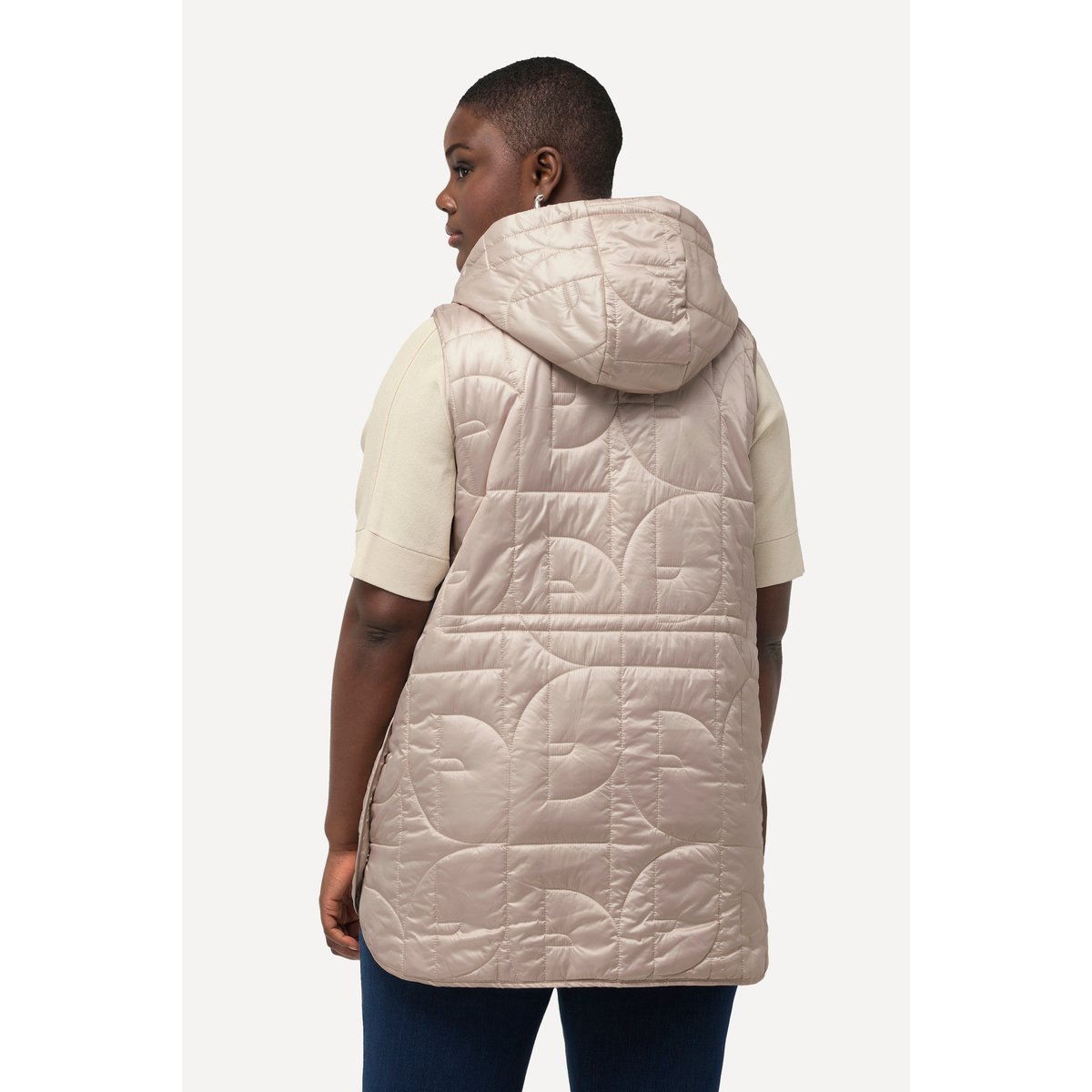Gilet matelassé à capuche avec mastic, ULLA POPKEN