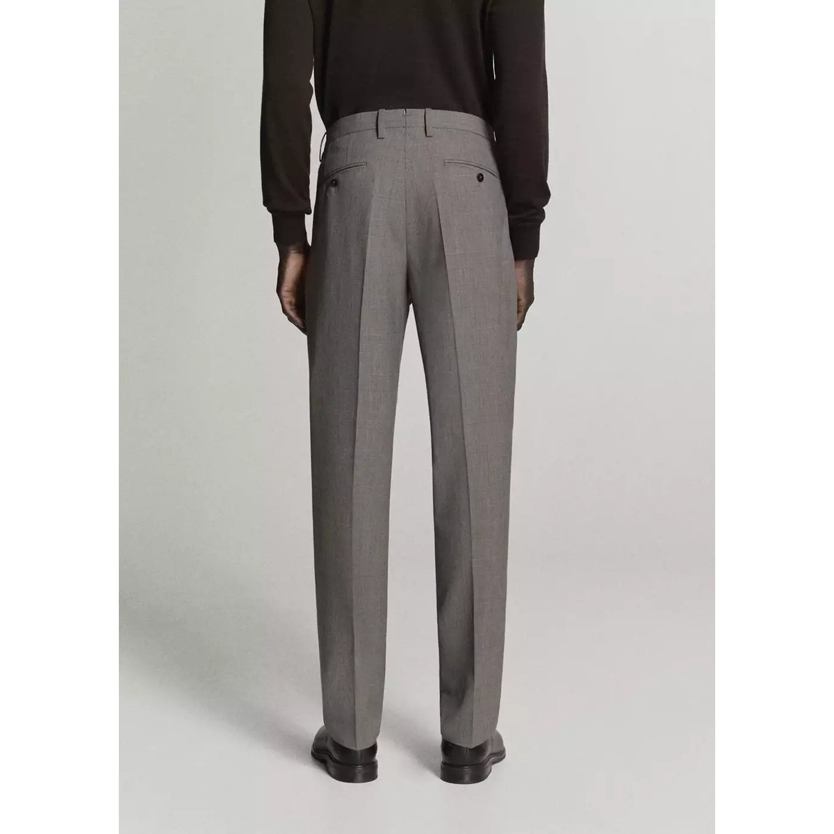 Pantalon costume Milán slim-fit marron, MANGO MAN