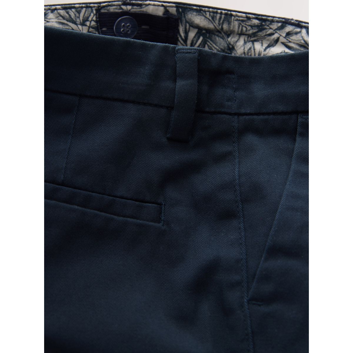 Pantalon chino haut de gamme bleu marine, NEXT