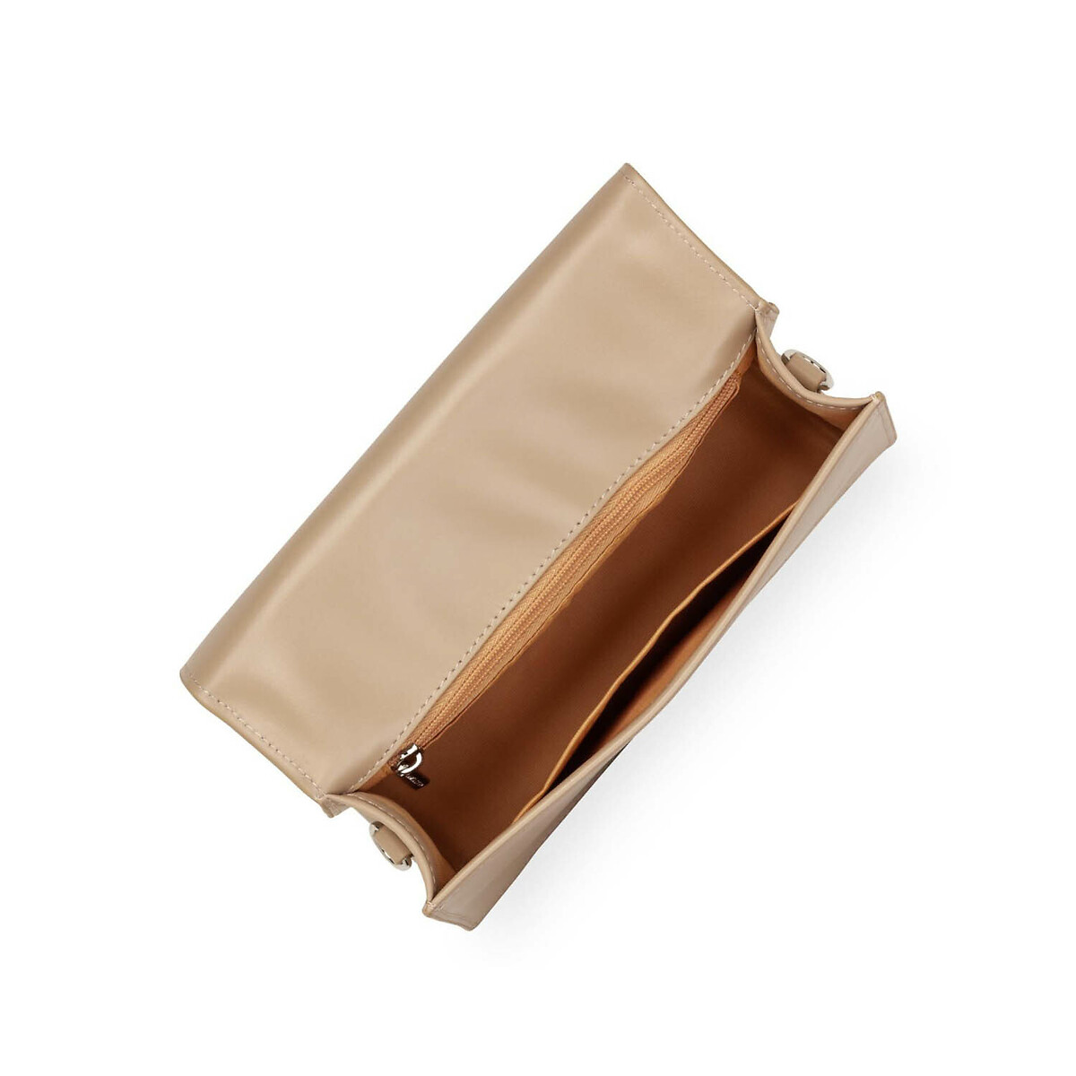 Sac cuir PARIS ILY beige foncé, LANCASTER