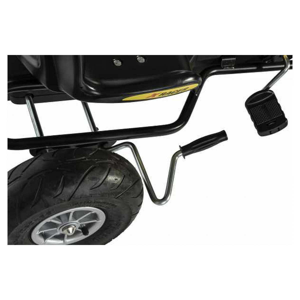 Kart à pédales FerbedoGoKart ATX-Racer jaune, ROLLY TOYS