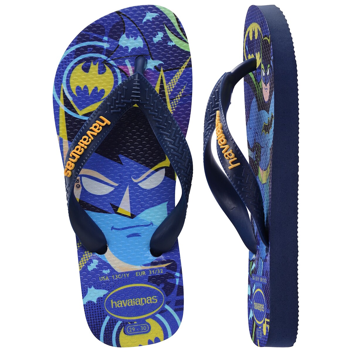 Tongs HAV KIDS TOP WARNER bleu, HAVAIANAS