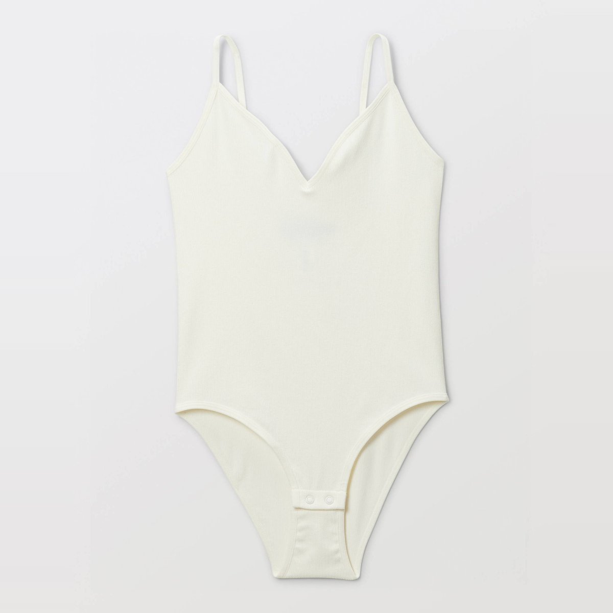 Body fines bretelles GABRIELLE sans coutures ecru, MONOPRIX