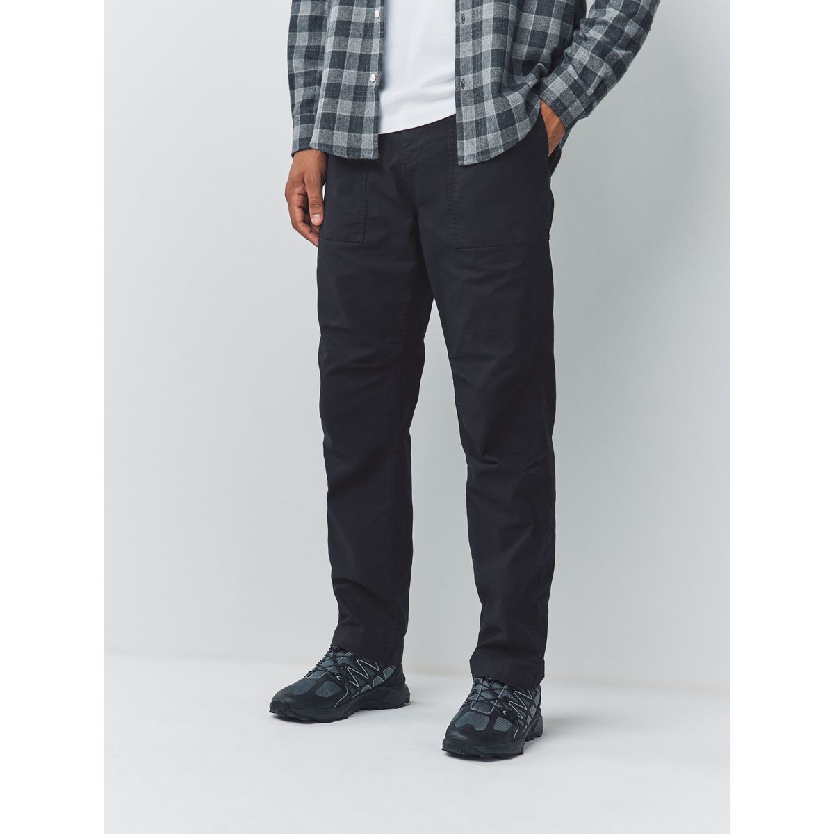 Pantalon stretch en authentique bleu marine, NEXT