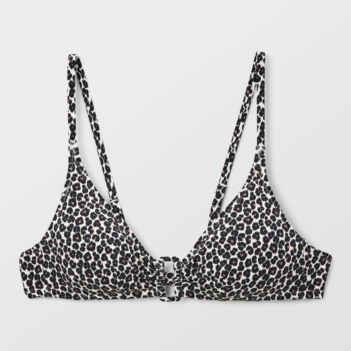 Haut de maillot de bain LEO noir, MONOPRIX
