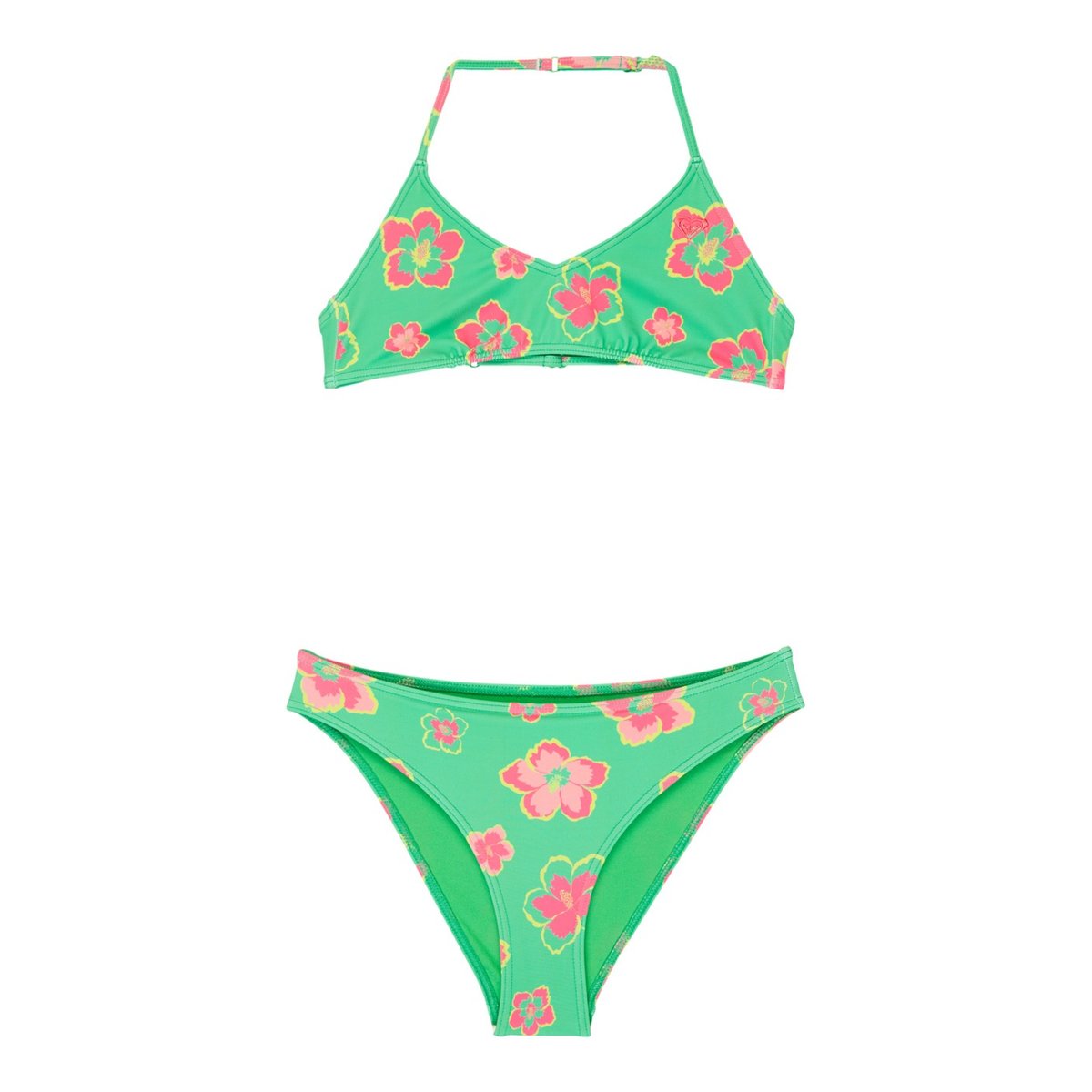 Ensemble 2 pièces bikini triangle deux pièces TROPICOOL SET. vert katydid tropicool, ROXY