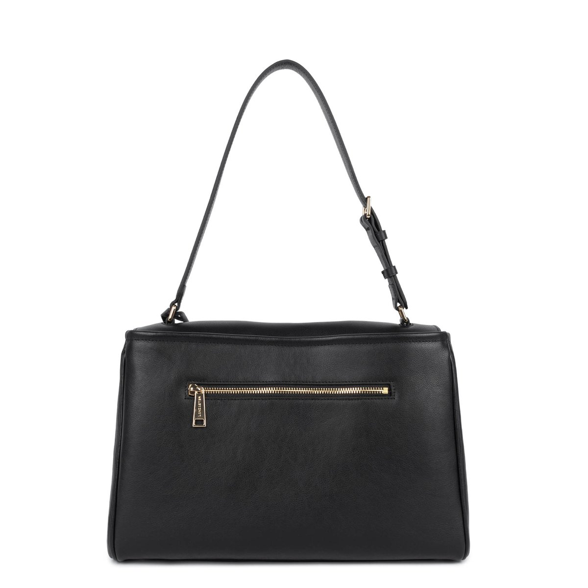 Grand sac cabas épaule MADEMOISELLE GRACE noir, LANCASTER
