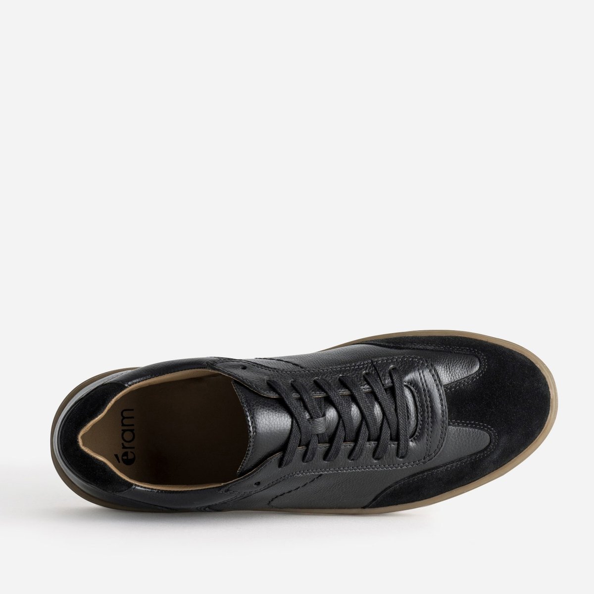Basket en cuir PATRICIO noir, ERAM