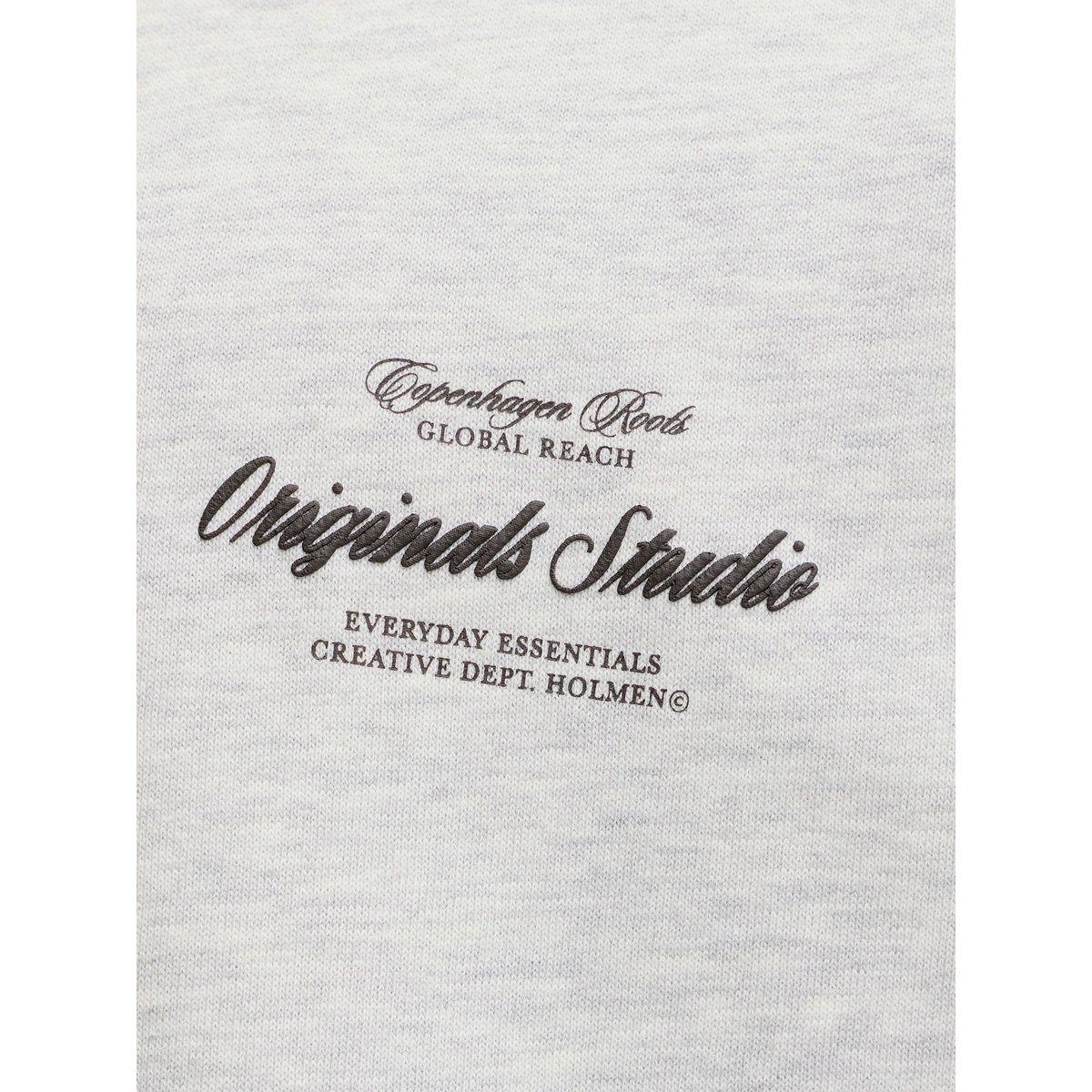 Sweat-Shirt white melange, JACK & JONES