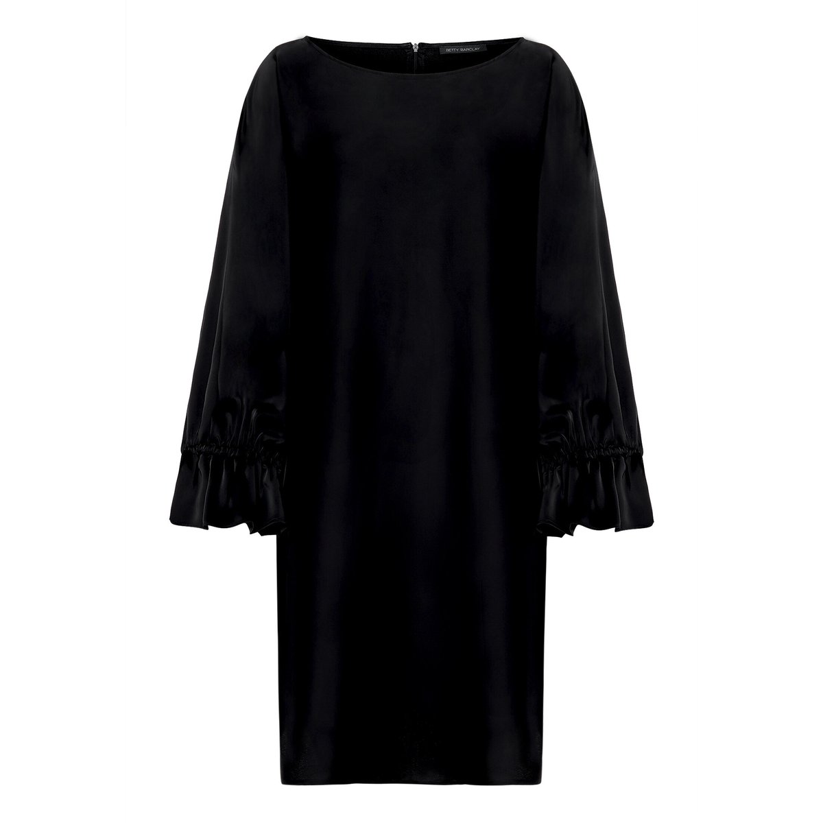 Robe longueur midi à manches longues noir, BETTY BARCLAY
