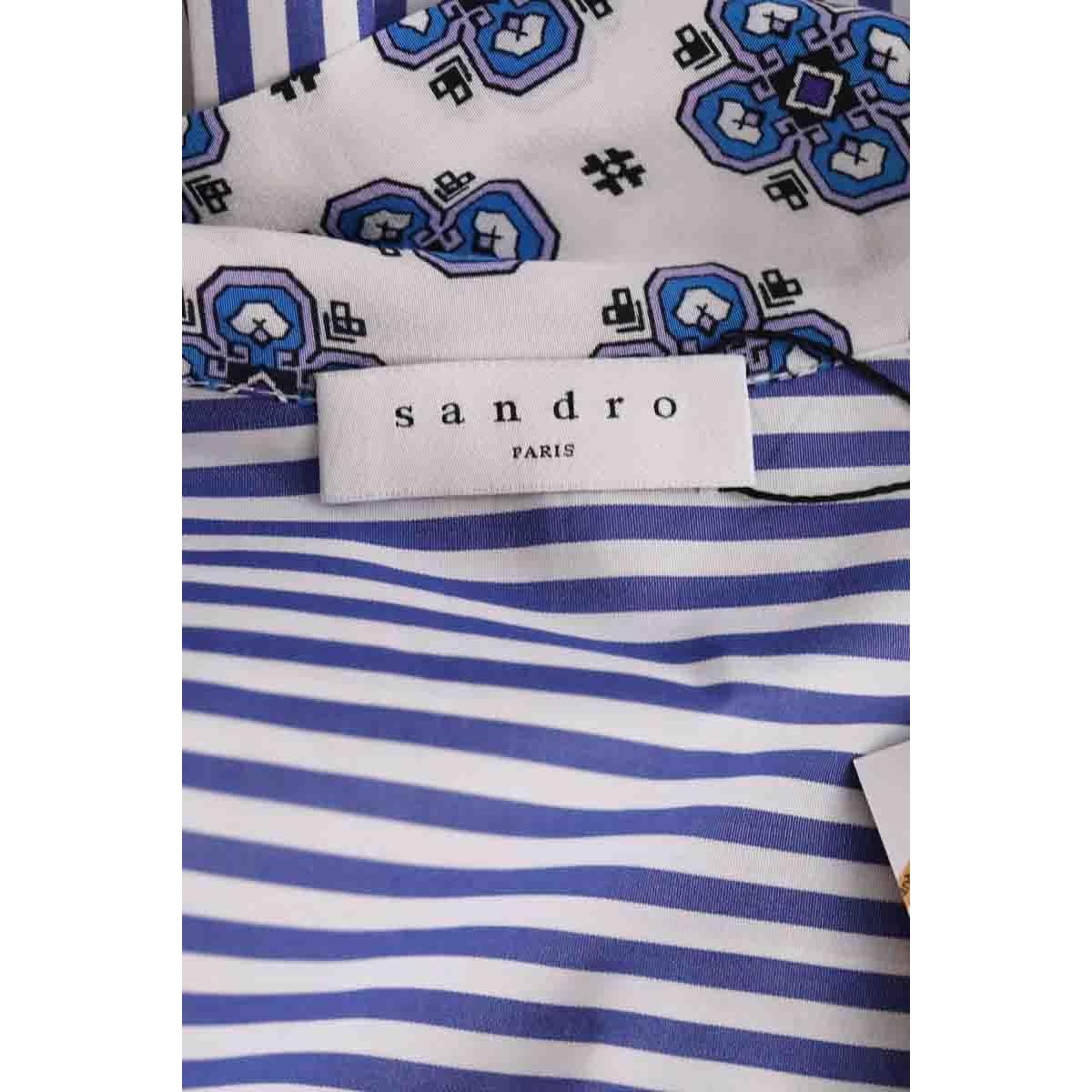 Chemise - Très Bon État bleu, SANDRO