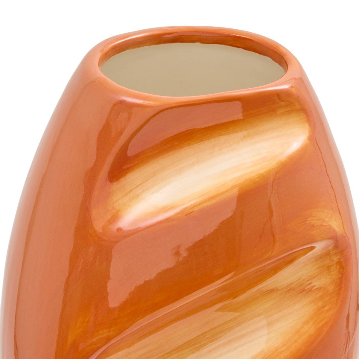 Vase en grès FRA marron, ATMOSPHERA