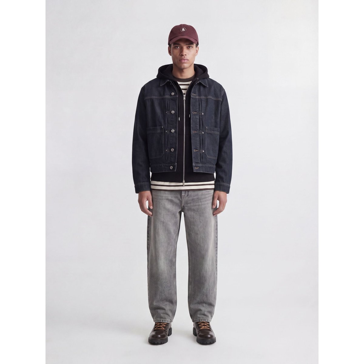 Sweat À Capuche black 1, JACK & JONES
