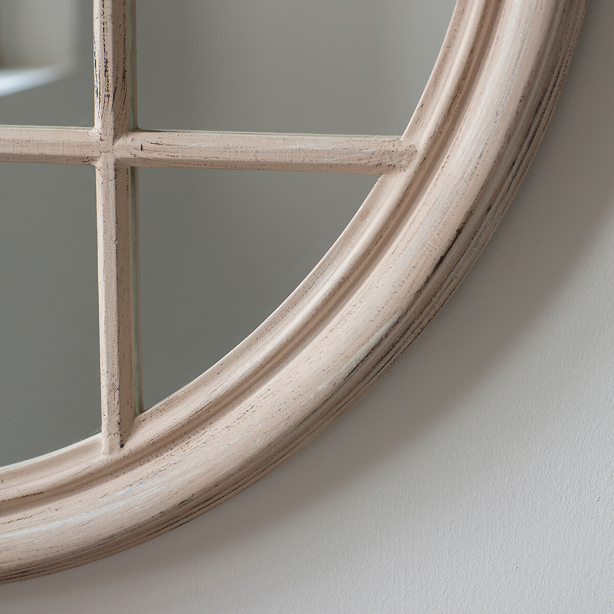 100cm Erickson Panelled Window Style Mirror cream, SO'HOME
