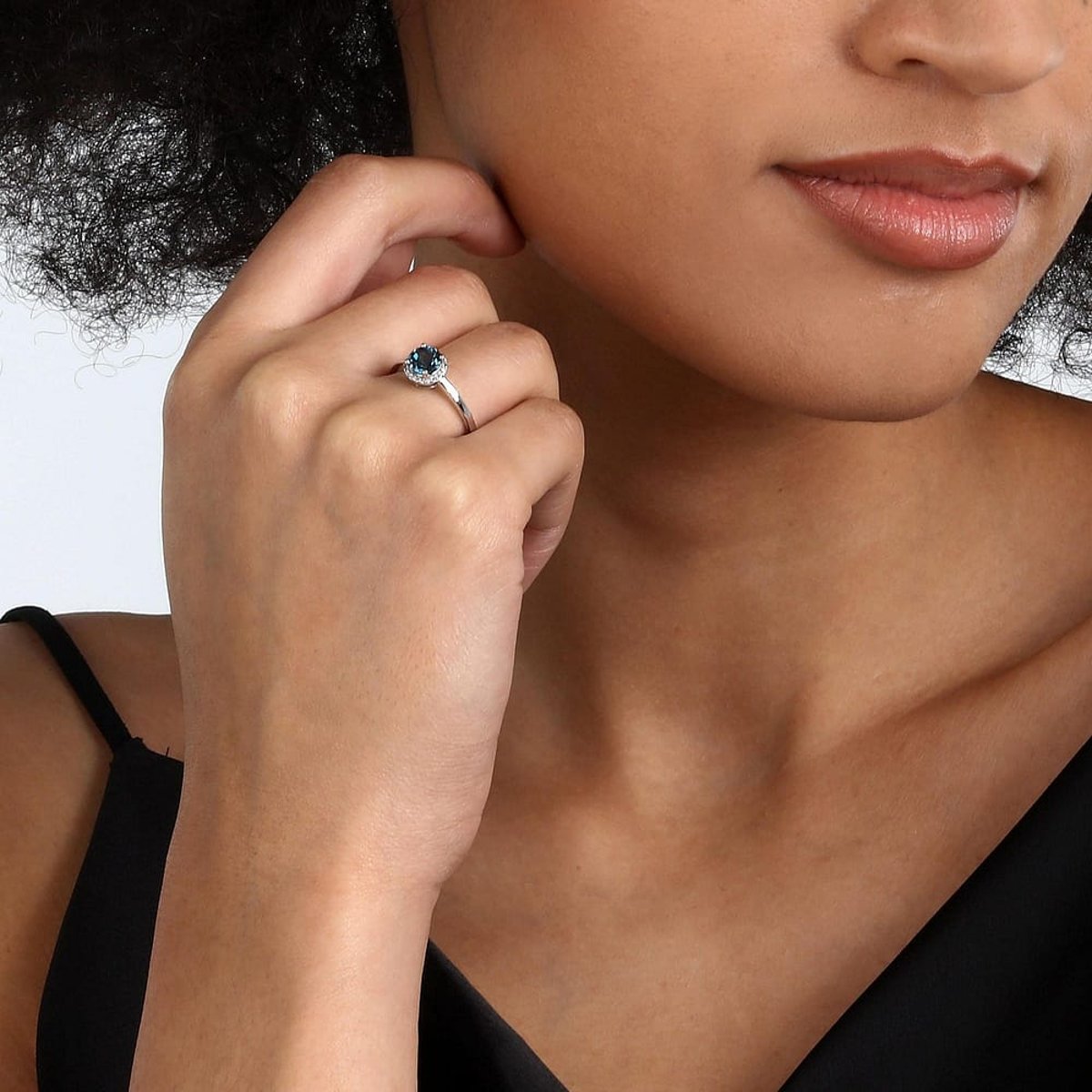 Bagues en Diamant/or 375/1000/topaze et Topaze argent, CLEOR