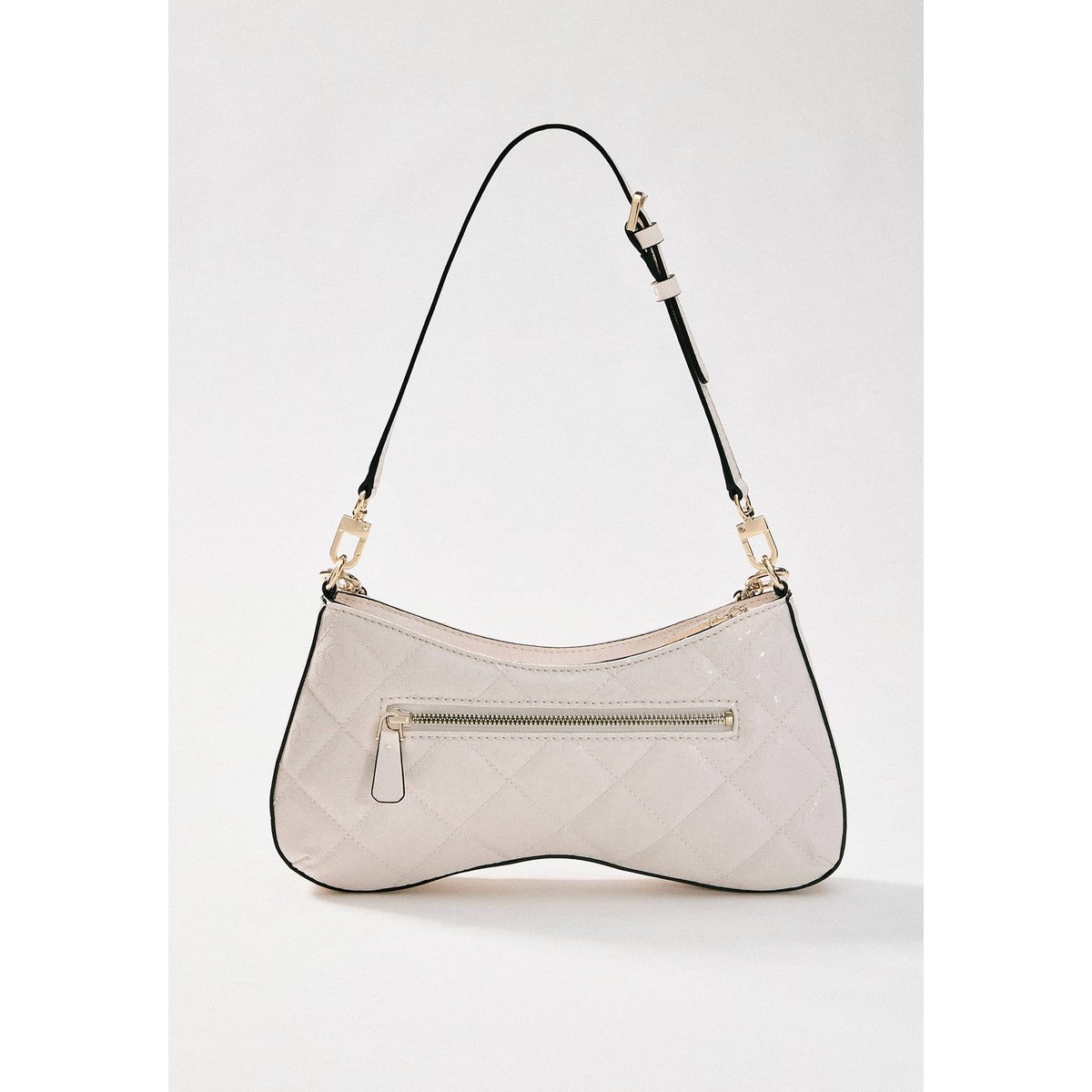 Sac À Bandoulière Libby crème, GUESS