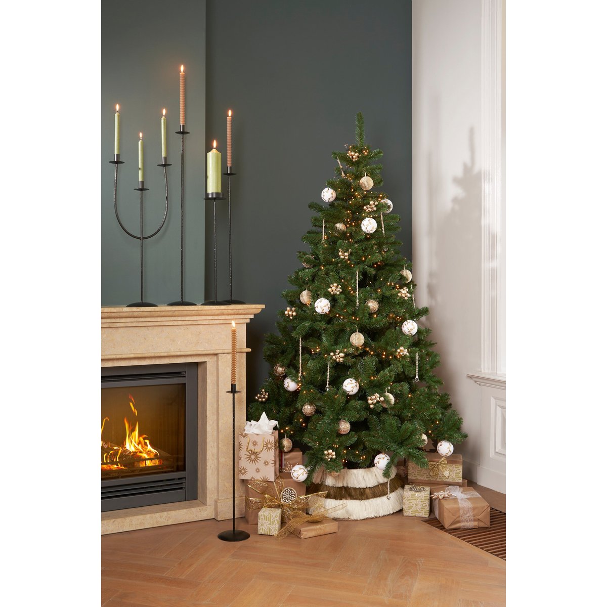 Sapin de Noël H215 cm FORRESTER vert, TRIUMPH TREE