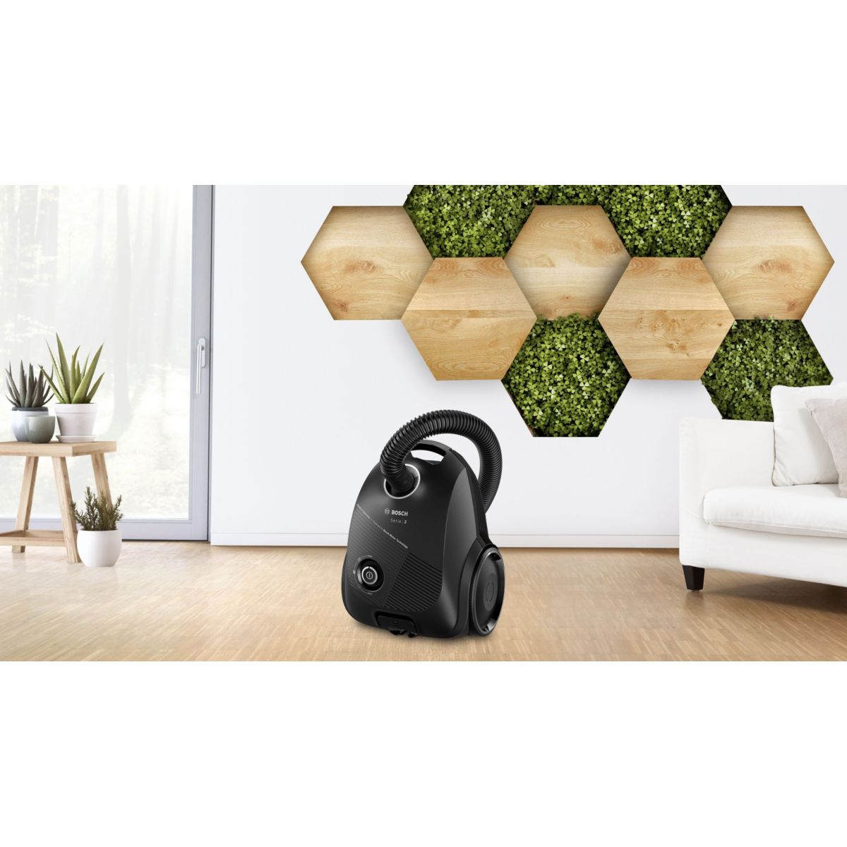 Aspirateur avec sac BGLS2BA3D8 serie 2 couleur unique, BOSCH