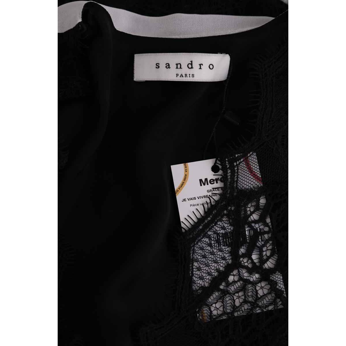 Robe - Très Bon État noir, SANDRO