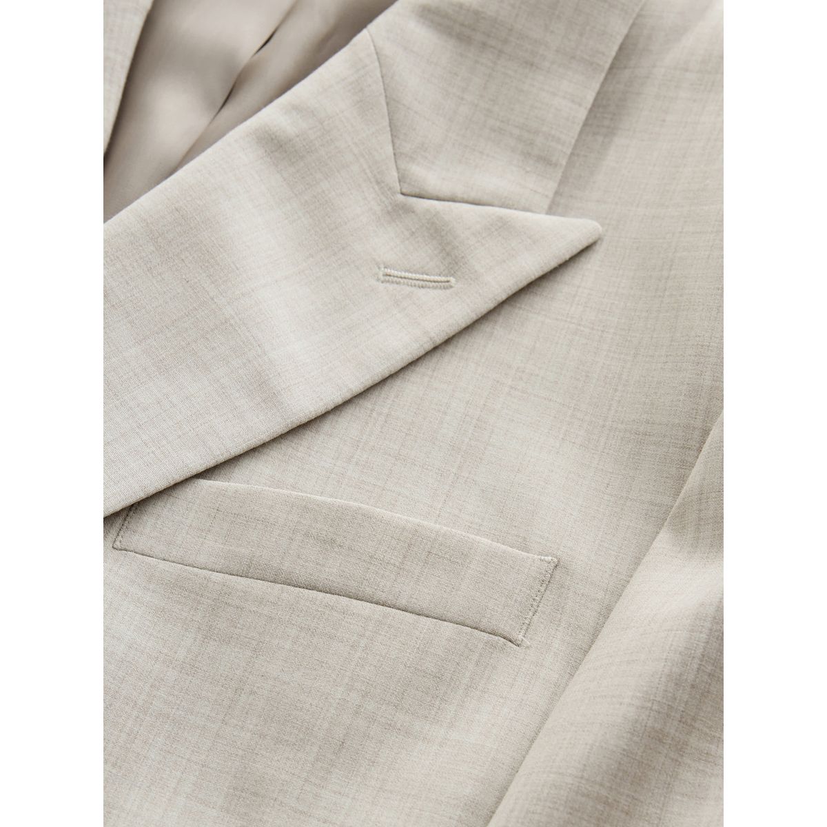 Veste croisée en laine mélangée n. premium naturel, NEXT
