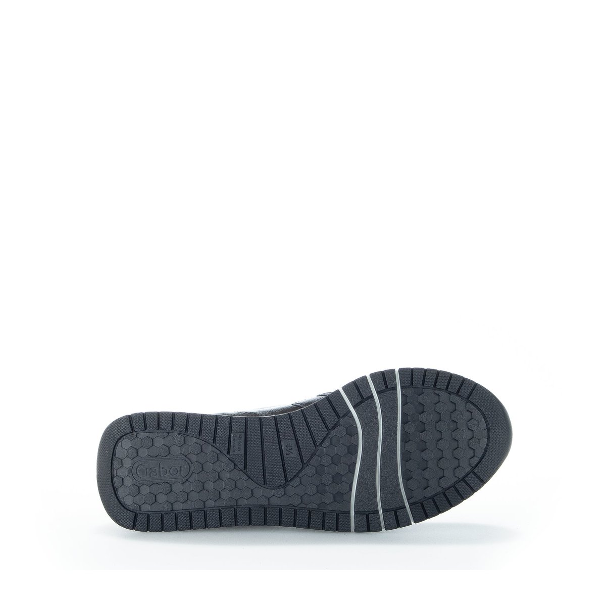 Baskets en cuir noir, GABOR
