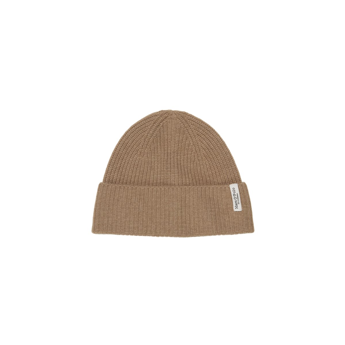 bonnet tricoté en mélange de laine douce beige, MARC O'POLO