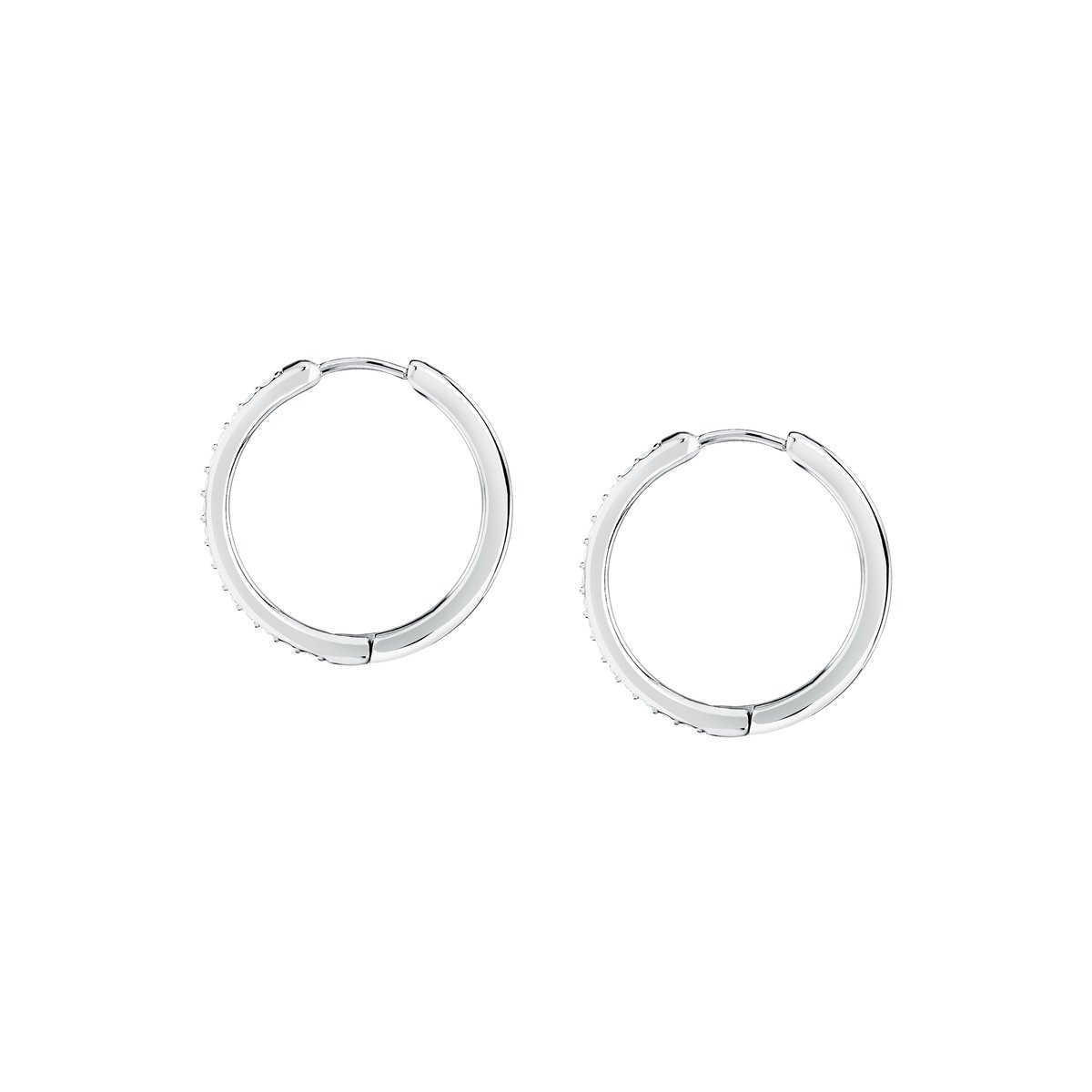 Boucles d'oreille CREOLE acier inoxydable, MORELLATO