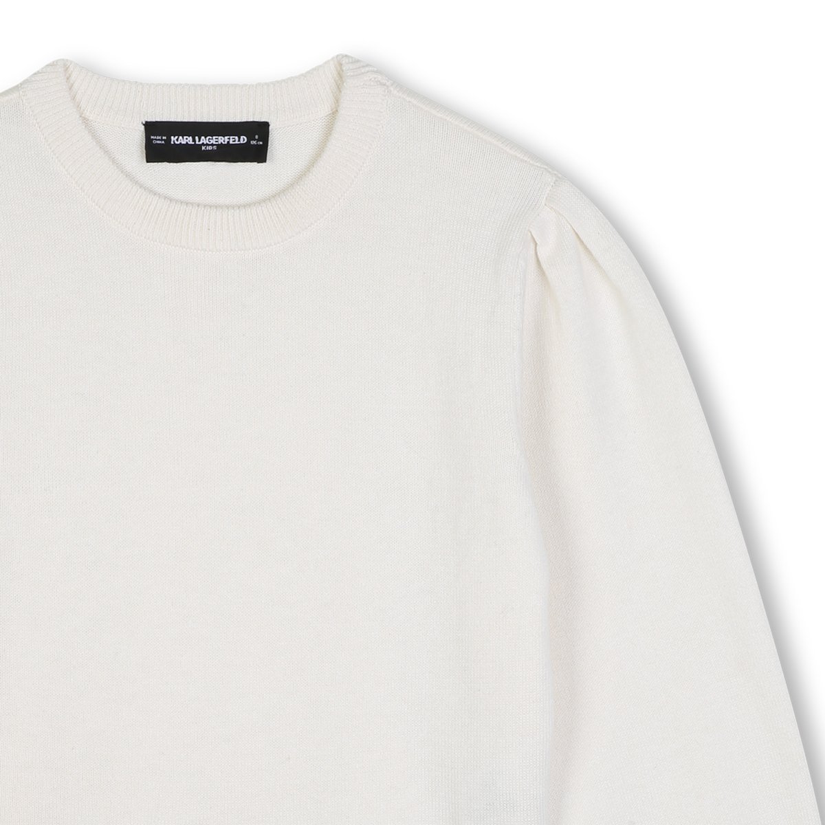 Pull manches longues creme, KARL LAGERFELD KIDS