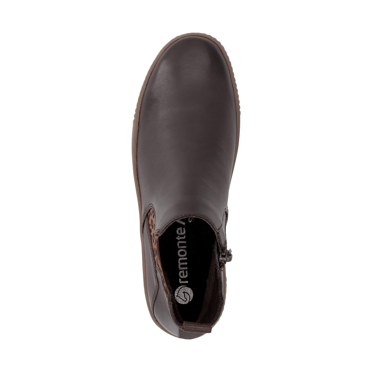 Bottine Cuir marron comb, REMONTE